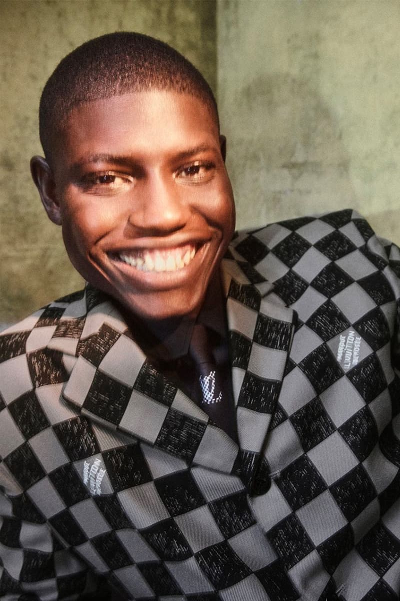 Louis Vuitton Fall 2021 Capsule Collection Is an Ode to the Archived Marque L. Vuitton Dépoée virgil abloh silhouette gaston-louis vuitton checkerboard background lvmh luxury french fashion conglomerate