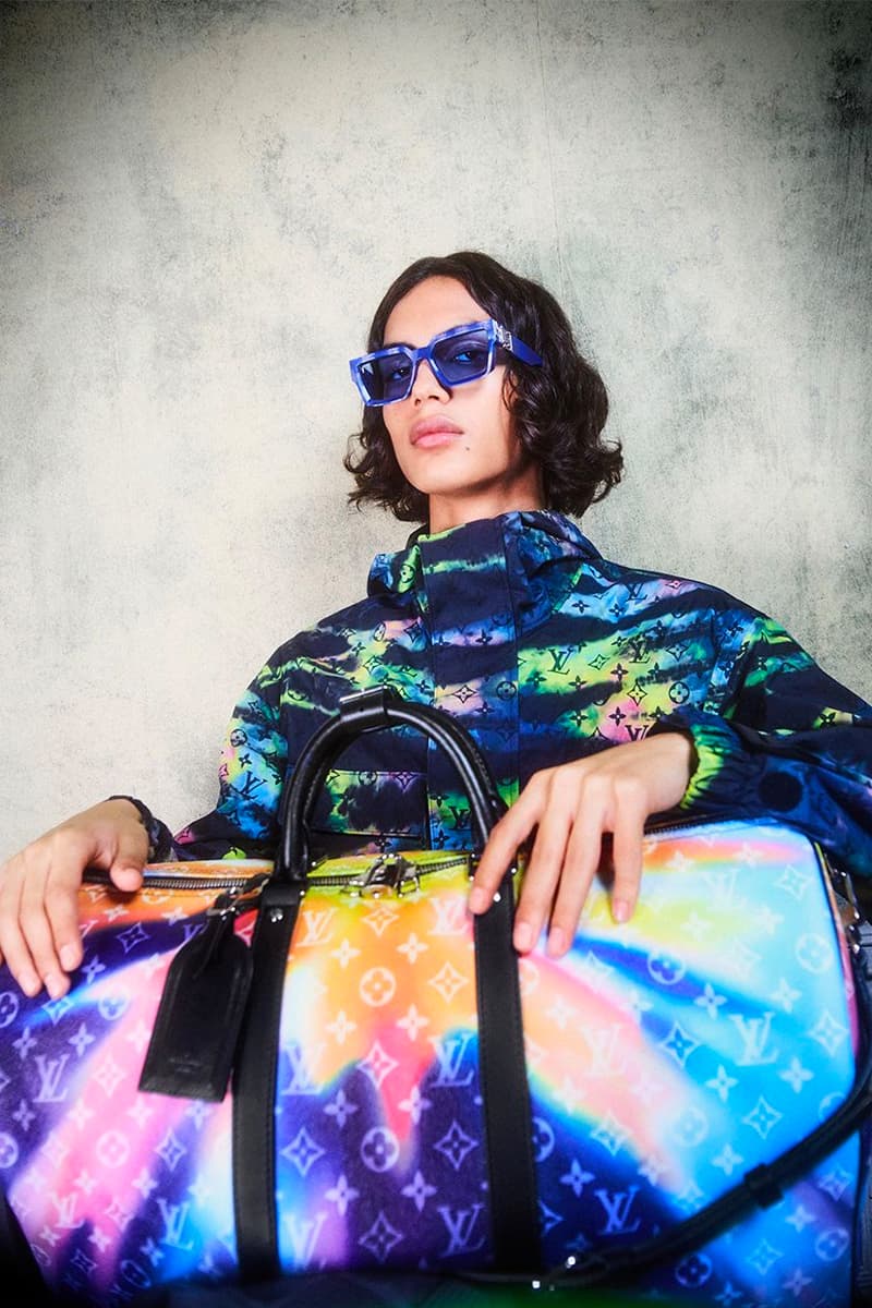 Louis Vuitton Fall 2021 Capsule Collection Is an Ode to the Archived Marque L. Vuitton Dépoée virgil abloh silhouette gaston-louis vuitton checkerboard background lvmh luxury french fashion conglomerate