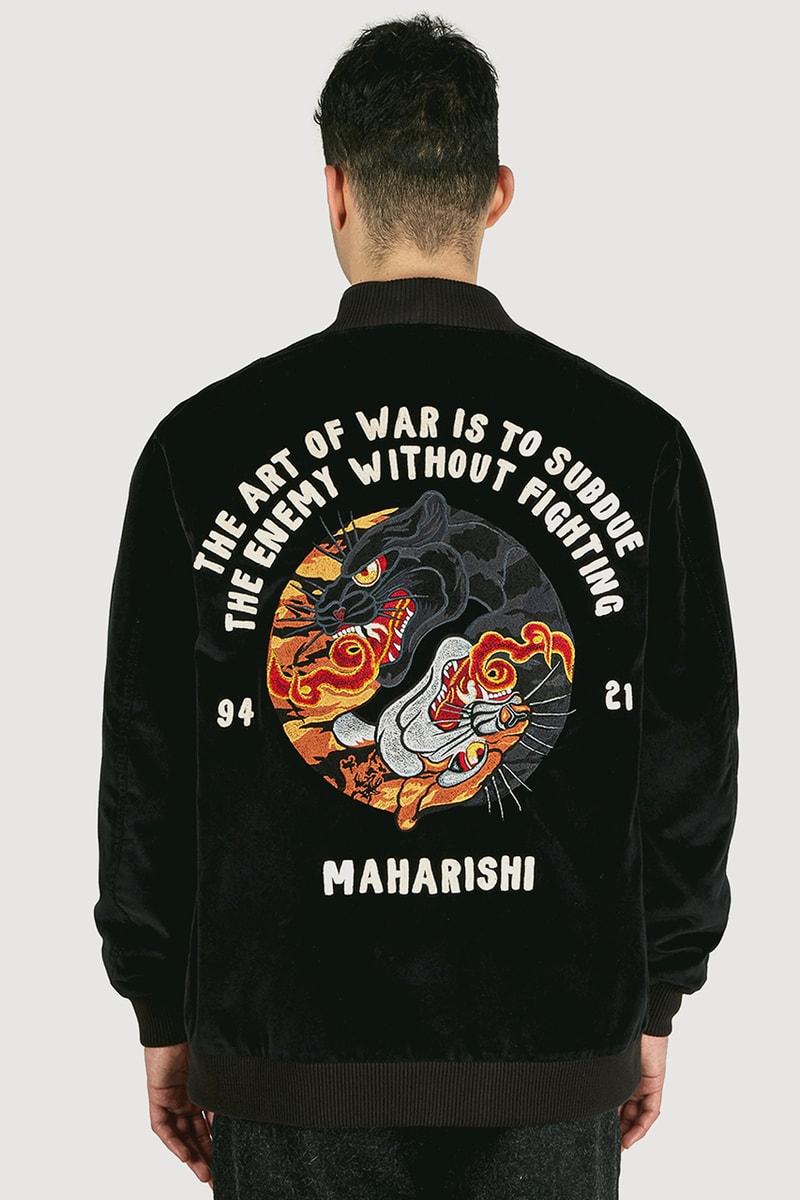 maharishi fall winter 2021 lookbook art of war release details information military