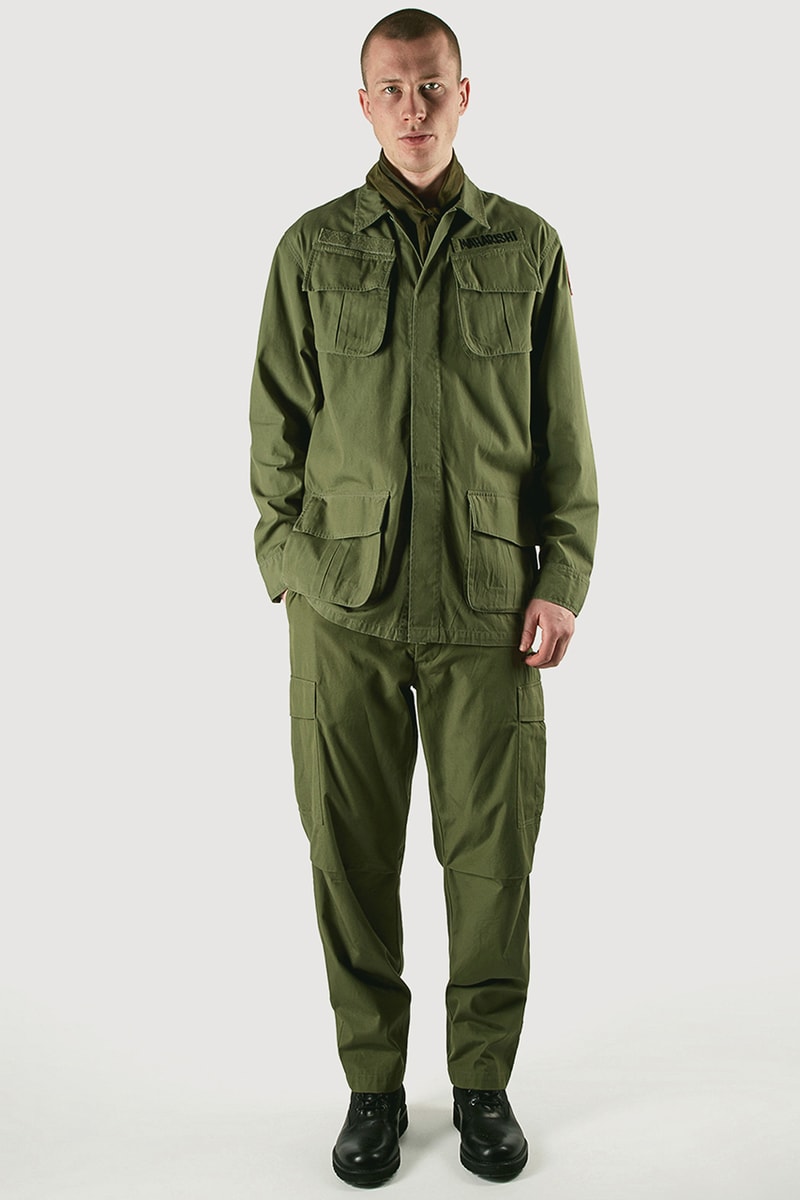 maharishi fall winter 2021 lookbook art of war release details information military