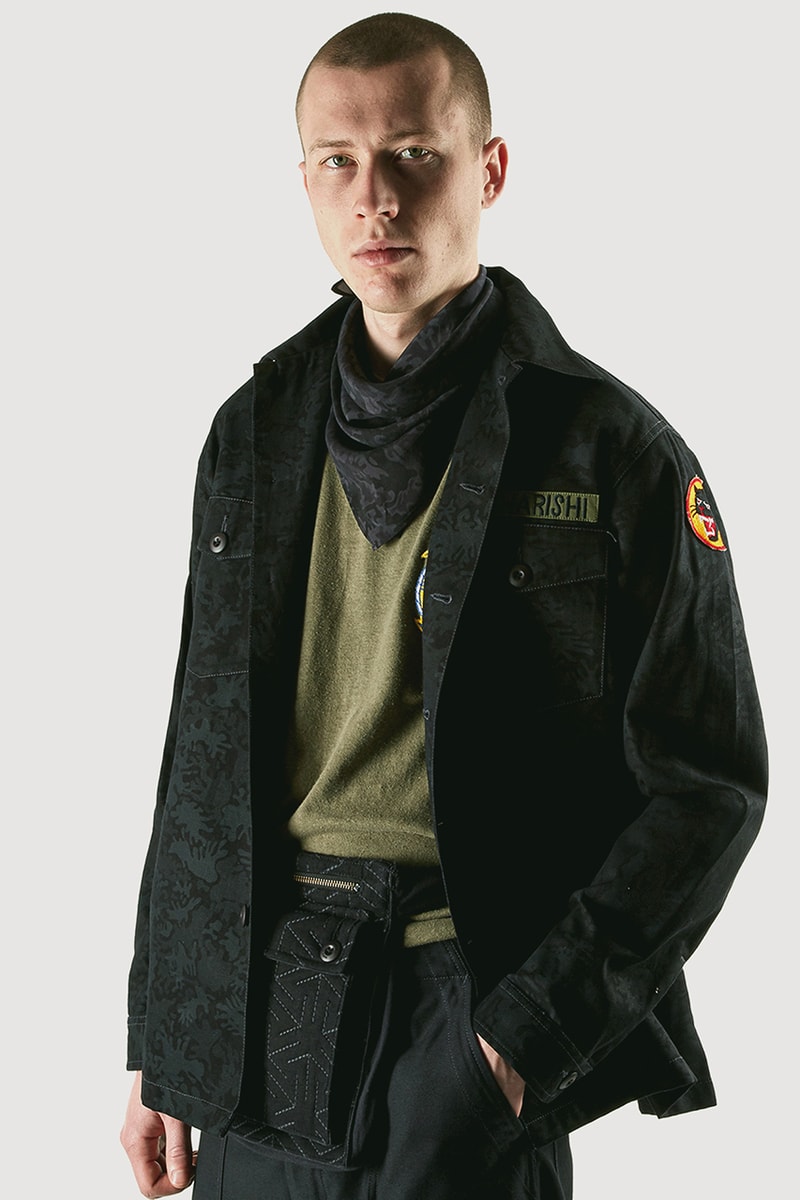 maharishi fall winter 2021 lookbook art of war release details information military