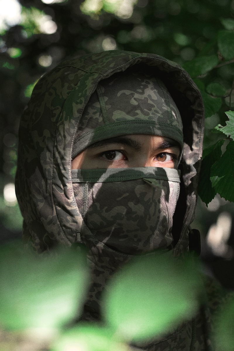 maharishi fall winter 2021 military jacket fabric details second drop release lookbook