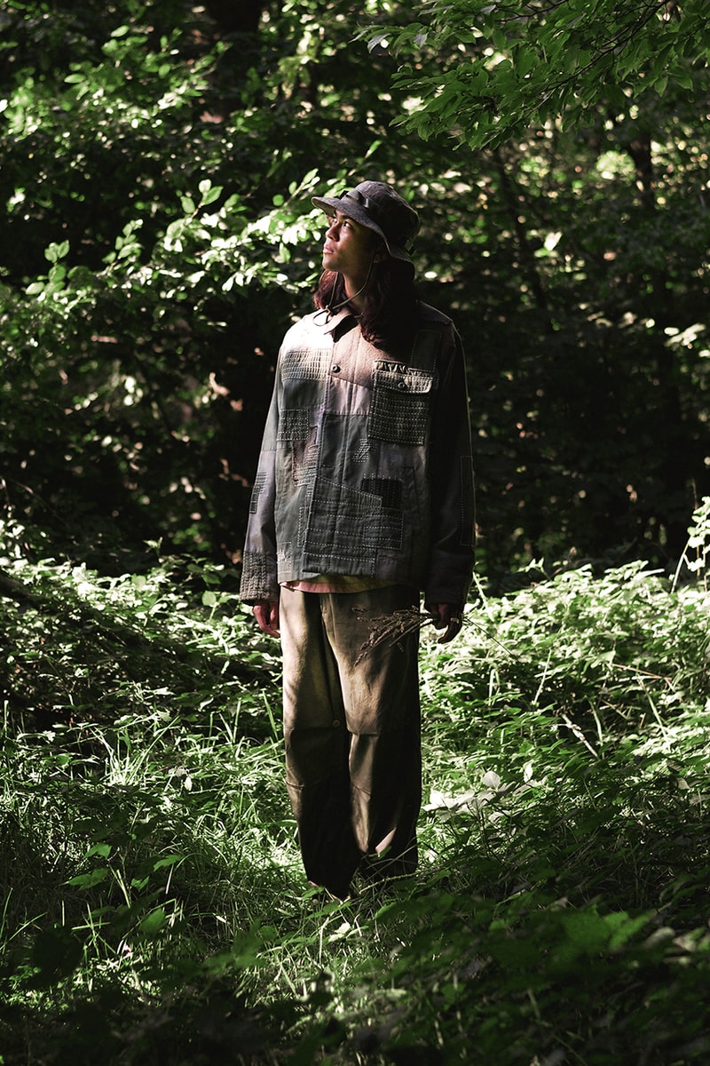 maharishi fall winter 2021 military jacket fabric details second drop release lookbook