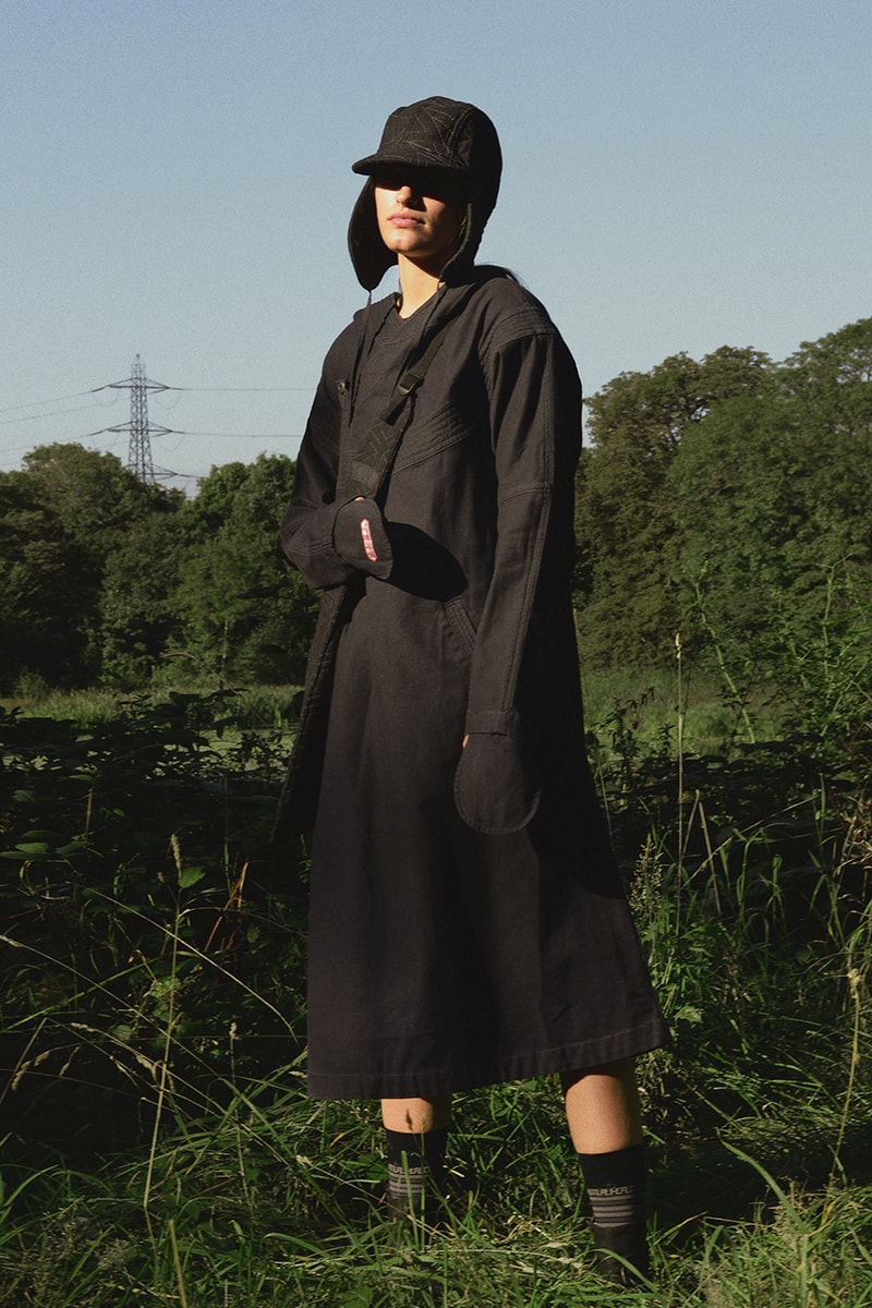 maharishi fall winter 2021 military jacket fabric details second drop release lookbook