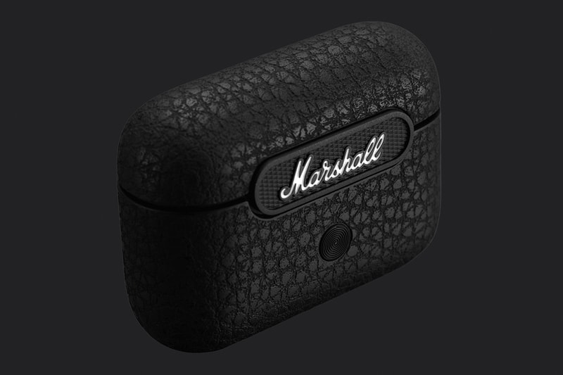Marshall Releases Its First ANC Wireless Earbuds active noise cancelling equalizer EQ mode touch response sensistive all black leather scratch proof water resistant release info