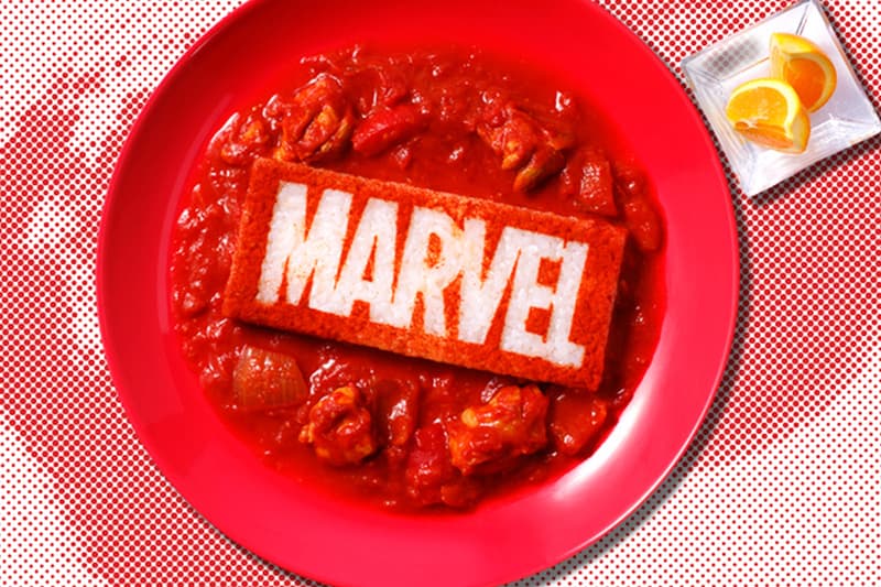 Marvel Cafe Pop-Up Osaka September 2021 Spirit-lifting Paprikash Queens’ #1 Chicken Sandwich Black Widow: Jet Black Squid Ink Gratin  Iron Man: Sunset Donut and Bagel Sandwich  wandavision spider man avengers Captain America: American Tomato Pasta  Thor Hammer Fallen in the Desert Curry 