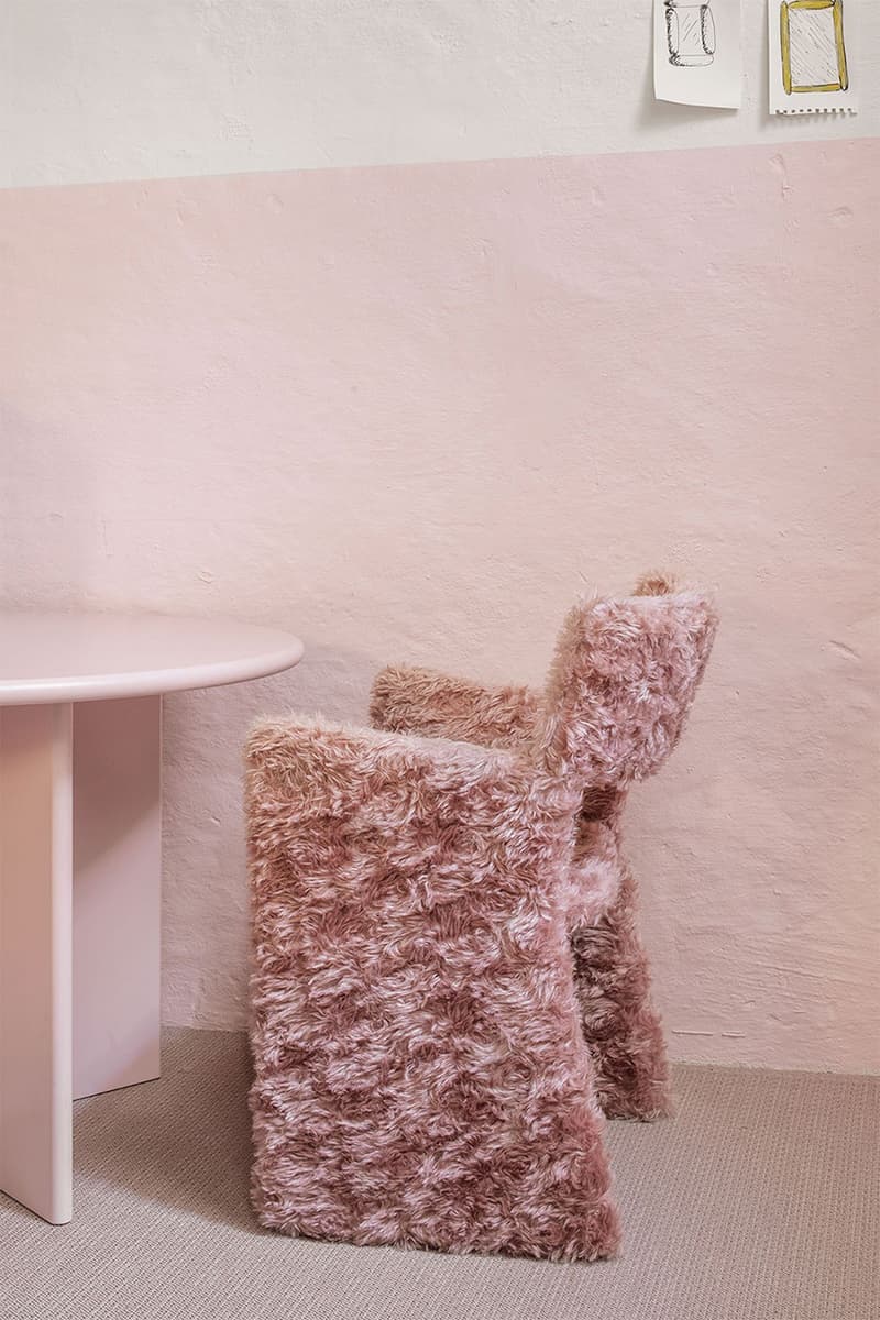 Massproductions Crown Easy Chair -- The Furry Edition Raf Simons Kvadrat Hairy Fabric Gustaf Westman Interior Design Homeware Furniture Limited Edition Expensive Swedish Swiss