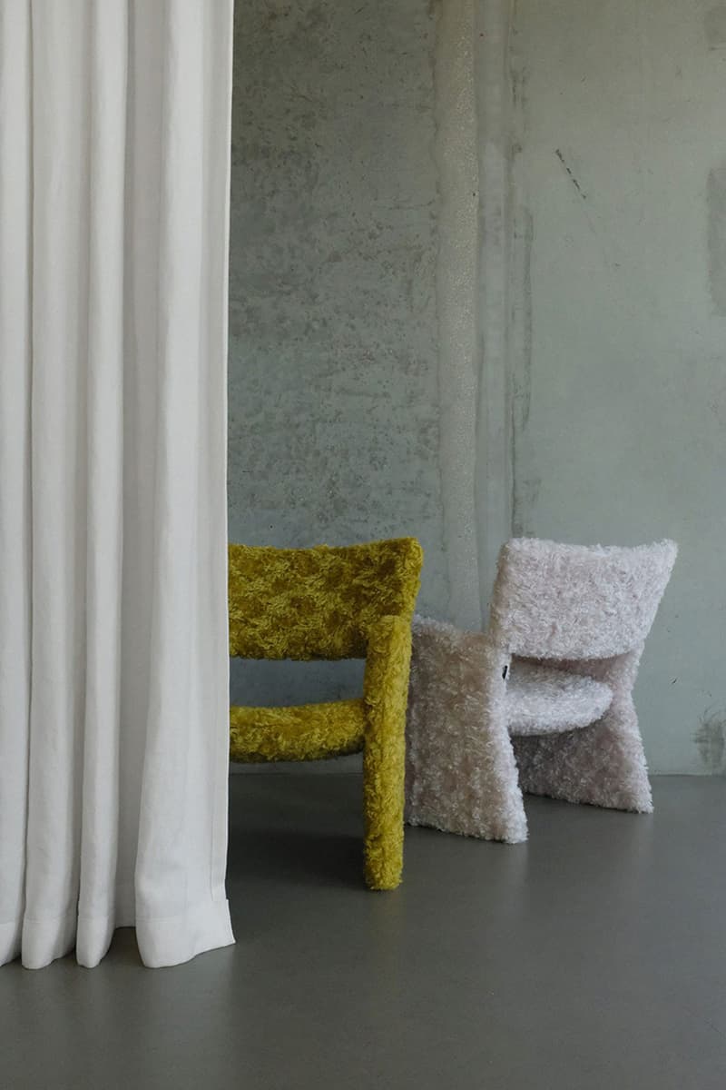 Massproductions Crown Easy Chair -- The Furry Edition Raf Simons Kvadrat Hairy Fabric Gustaf Westman Interior Design Homeware Furniture Limited Edition Expensive Swedish Swiss