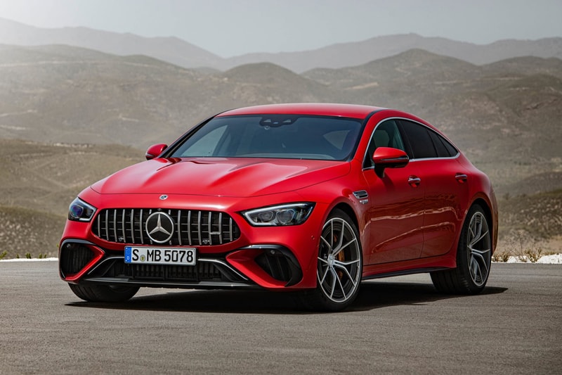 mercedes amg gt 4 four door coupe plug in hybrid version powertrain 831 horsepower electric 