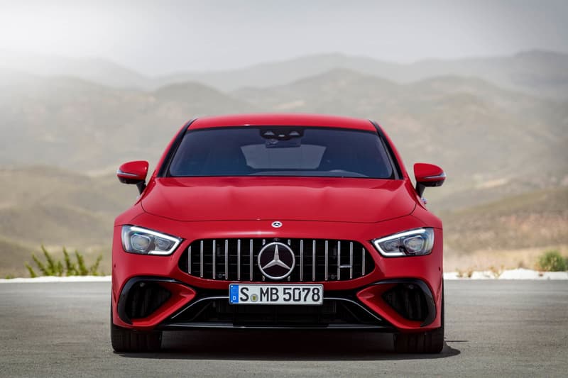 mercedes amg gt 4 four door coupe plug in hybrid version powertrain 831 horsepower electric 