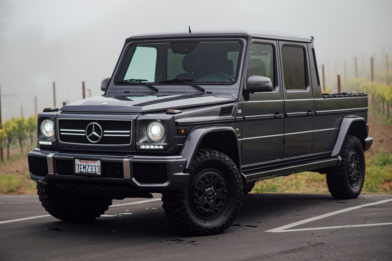 Check Out This Mercedes-Benz G-Class Pickup Truck