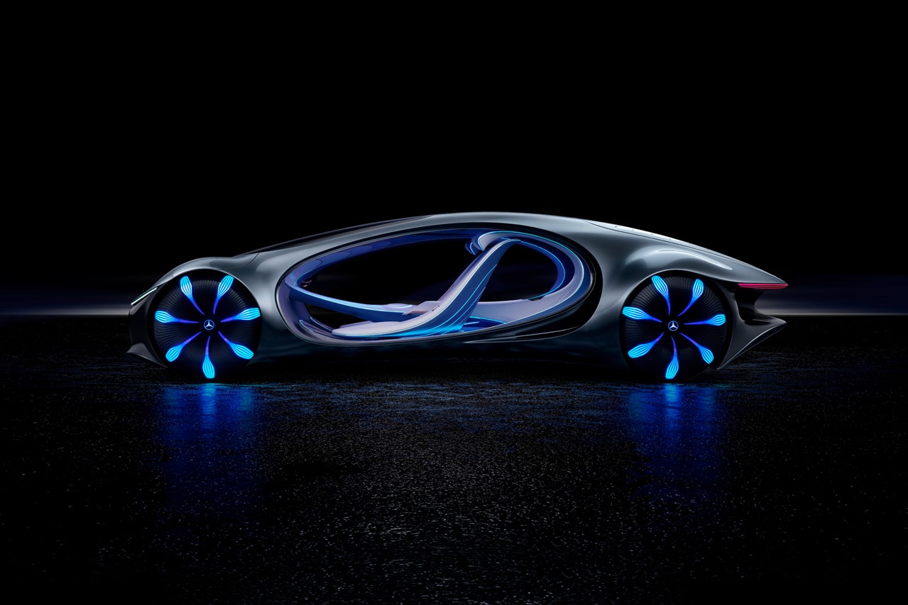 Mercedes-Benz VISION AVTR Avatar-Inspired Brain Controlled Thoughts User Interface UIX Brain-Computer Interfaces IAA Mobility 2021 Electric Concept Car Released