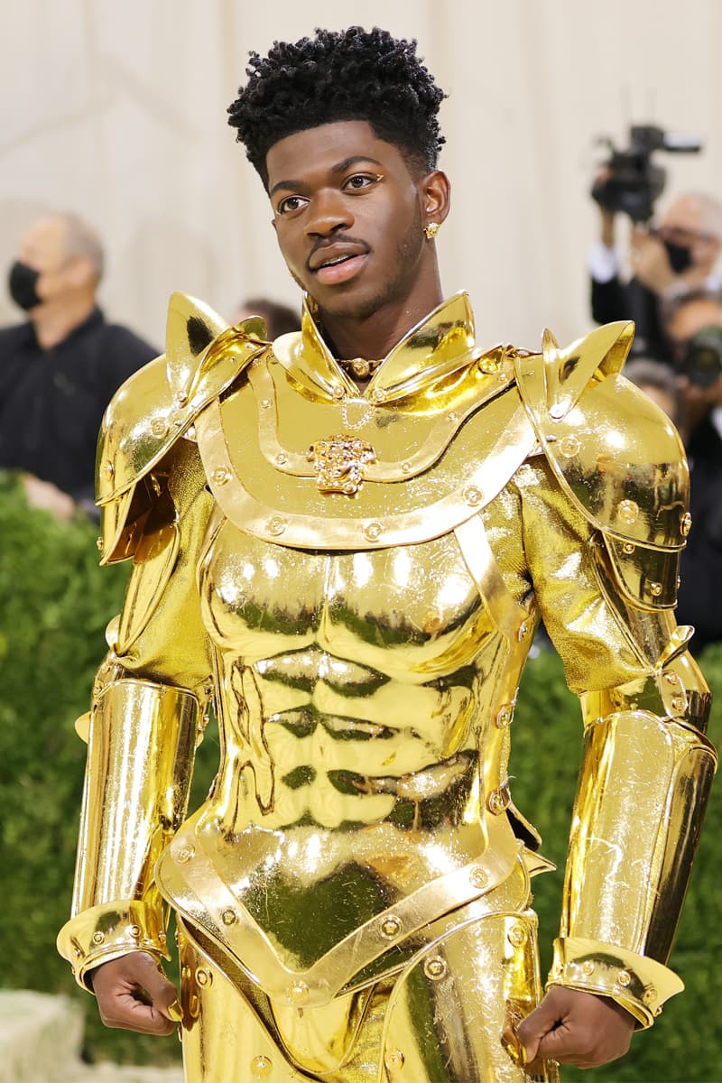 Here Are the Most Talked About Fits at Met Gala 2021 asap rocky rihanna frank ocean robot timothee chalamet kid cudi virgil abloh lil nas x jennifer lopez balenciaga kim kardashian justin bieber hailey bieber hunter shafer evan mock tom browne kendall jenner anna wintour billie eilish naomi osaka gigi hadid gemma chan simu liu iman thom browne