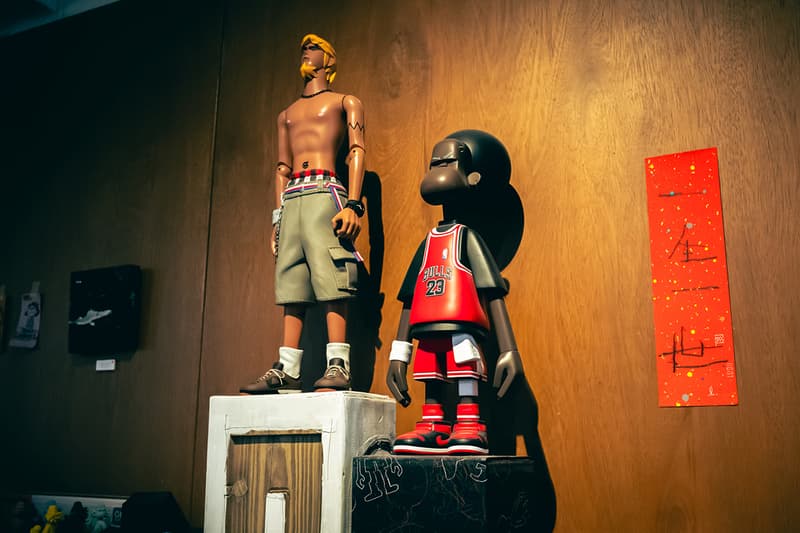 Michael Lau Studio Visits Interview Godfather of Designer Toys MAXX HEADROOM Exhibition Woaw Gallery