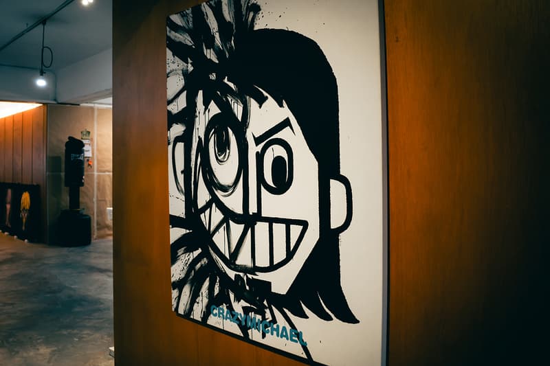 Michael Lau Studio Visits Interview Godfather of Designer Toys MAXX HEADROOM Exhibition Woaw Gallery