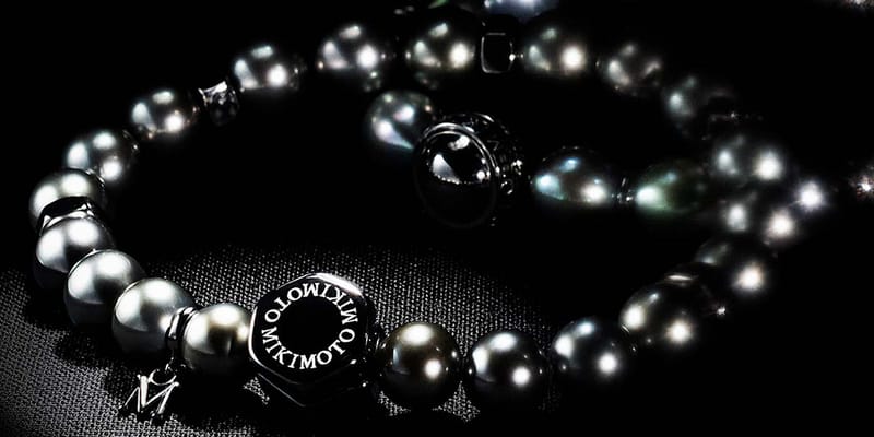 black mikimoto pearls