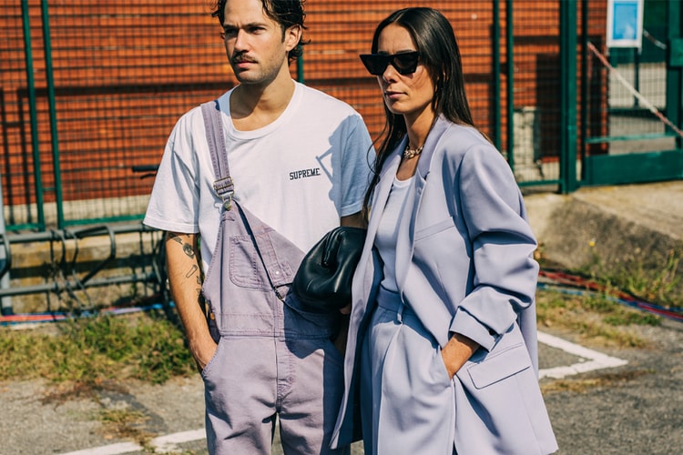 Milan Fashion Week SS22 Street Style Delivers Vivid Prints and Pops of Color