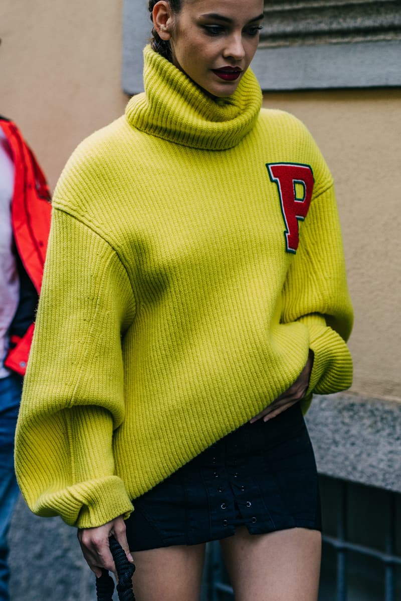 Milan Fashion Week Women's SS22 Street Style spring summer 2022 streetstyle mfw milano camerao moda italy streetwear versace fendi gucci fendace kim jones donatella versace silvia venturini fendi
