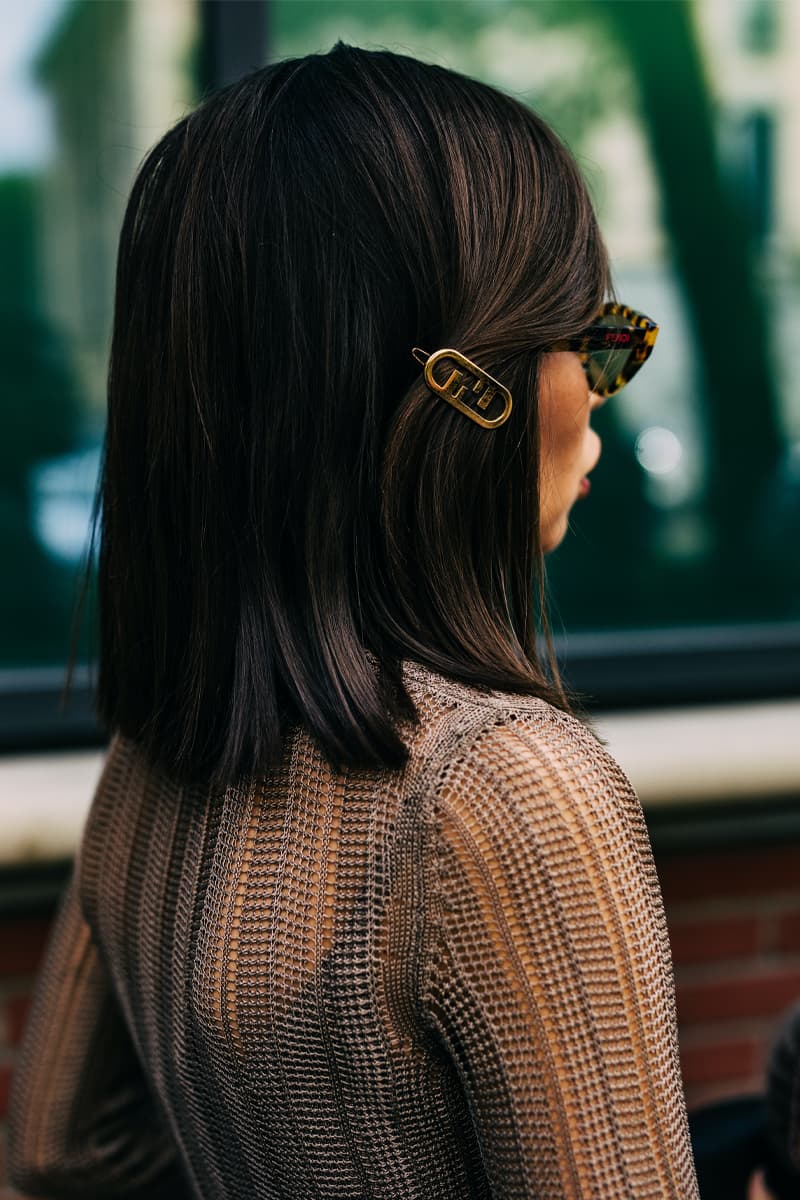 Milan Fashion Week Women's SS22 Street Style spring summer 2022 streetstyle mfw milano camerao moda italy streetwear versace fendi gucci fendace kim jones donatella versace silvia venturini fendi