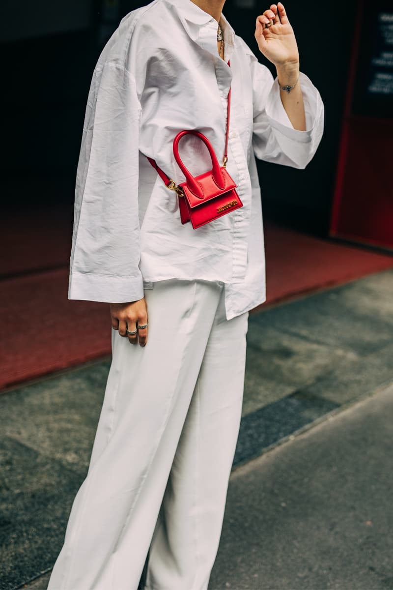 Milan Fashion Week Women's SS22 Street Style spring summer 2022 streetstyle mfw milano camerao moda italy streetwear versace fendi gucci fendace kim jones donatella versace silvia venturini fendi 