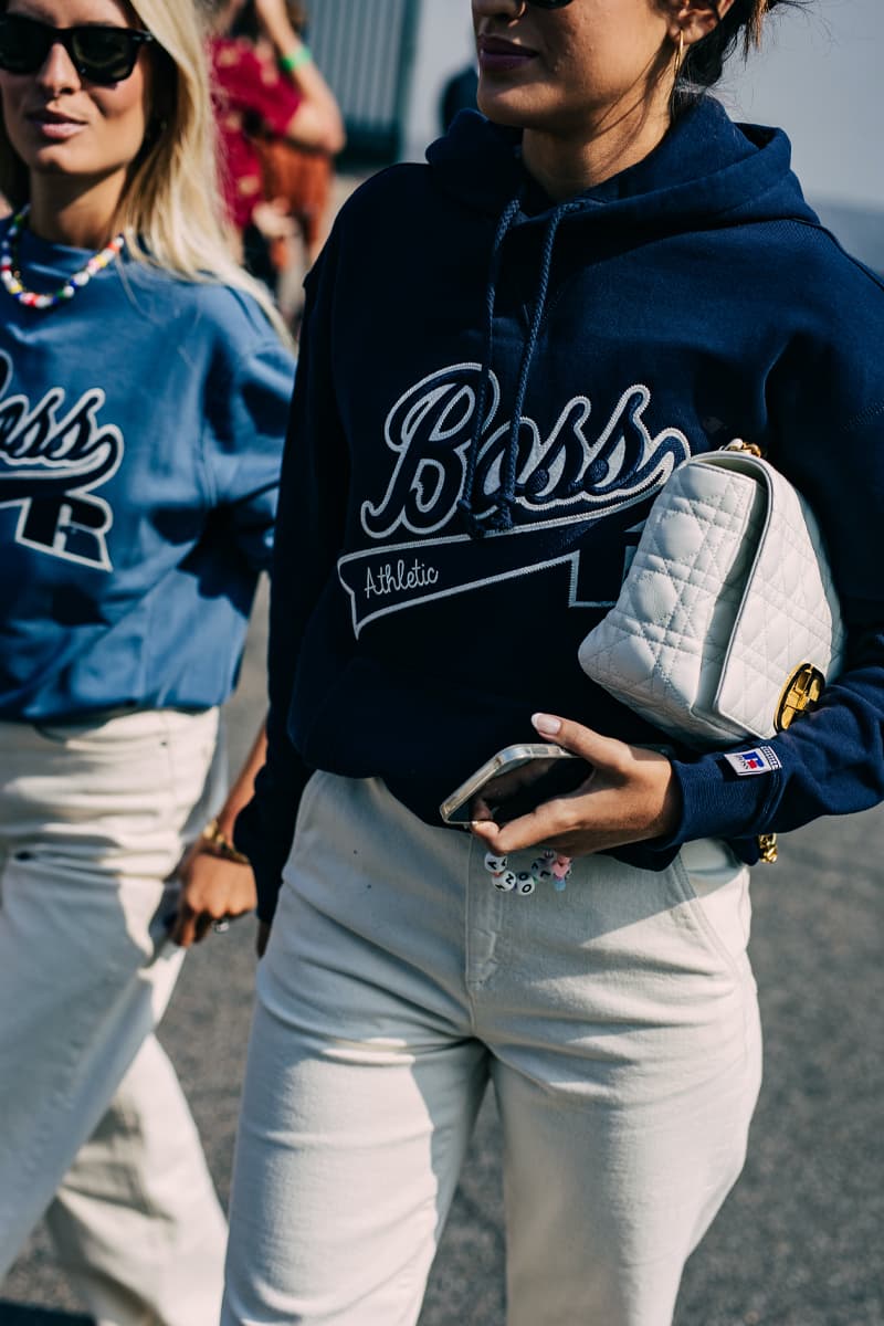 Milan Fashion Week Women's SS22 Street Style spring summer 2022 streetstyle mfw milano camerao moda italy streetwear versace fendi gucci fendace kim jones donatella versace silvia venturini fendi