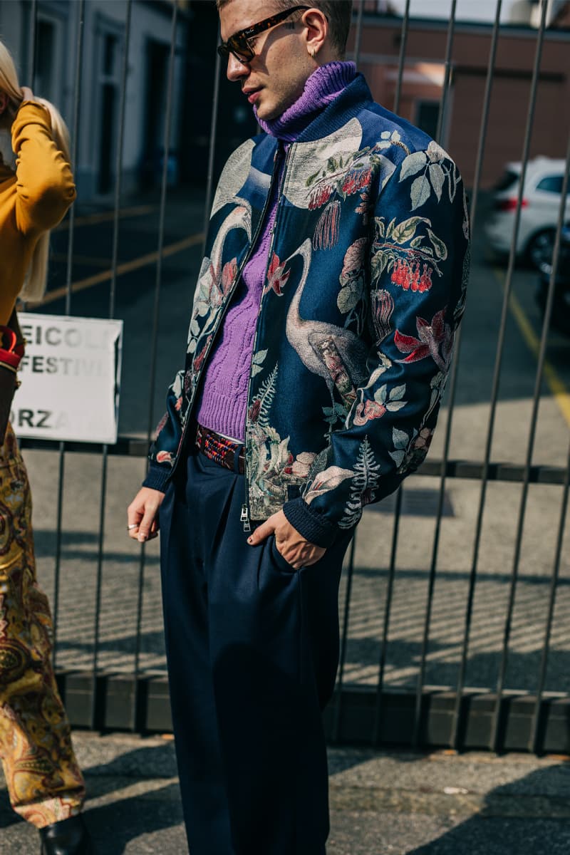 Milan Fashion Week Women's SS22 Street Style spring summer 2022 streetstyle mfw milano camerao moda italy streetwear versace fendi gucci fendace kim jones donatella versace silvia venturini fendi
