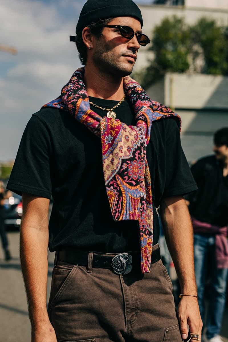 Milan Fashion Week Women's SS22 Street Style spring summer 2022 streetstyle mfw milano camerao moda italy streetwear versace fendi gucci fendace kim jones donatella versace silvia venturini fendi