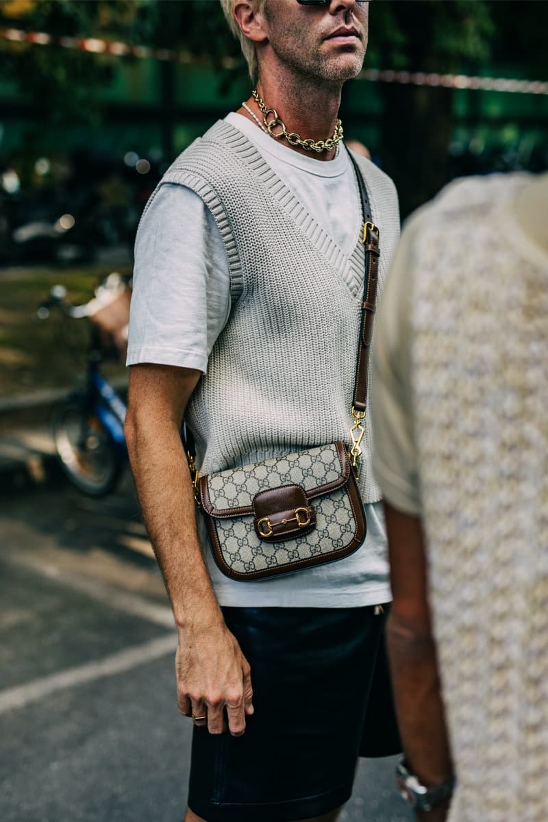 Milan Fashion Week Women's SS22 Street Style spring summer 2022 streetstyle mfw milano camerao moda italy streetwear versace fendi gucci fendace kim jones donatella versace silvia venturini fendi