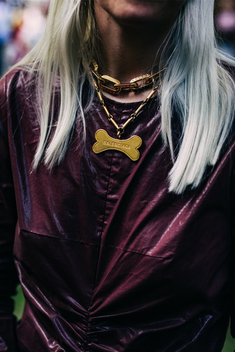 Milan Fashion Week Women's SS22 Street Style spring summer 2022 streetstyle mfw milano camerao moda italy streetwear versace fendi gucci fendace kim jones donatella versace silvia venturini fendi