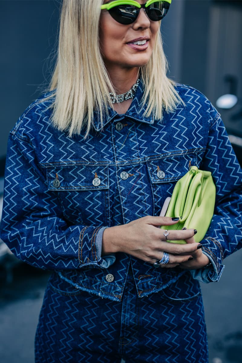Milan Fashion Week Women's SS22 Street Style spring summer 2022 streetstyle mfw milano camerao moda italy streetwear versace fendi gucci fendace kim jones donatella versace silvia venturini fendi