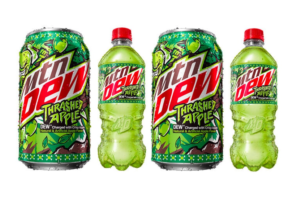 Mtn Dew Thrashed Apple New Flavor Beveroage Hypebeast Mtn Dew Thrashed Apple New Flavor Beveroage Hypebeast
