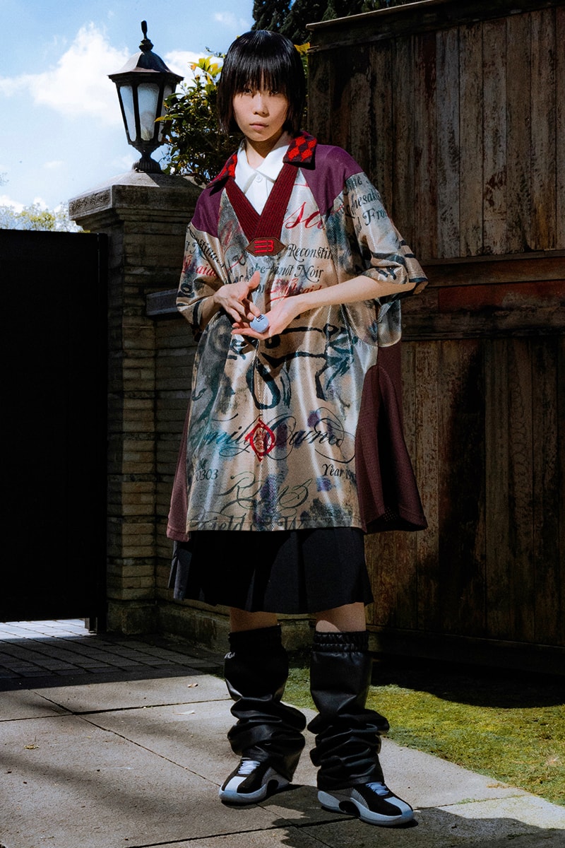 NAMESAKE fall winter 2021 Contour Line collection lookbook Jordan NBA Basketball 