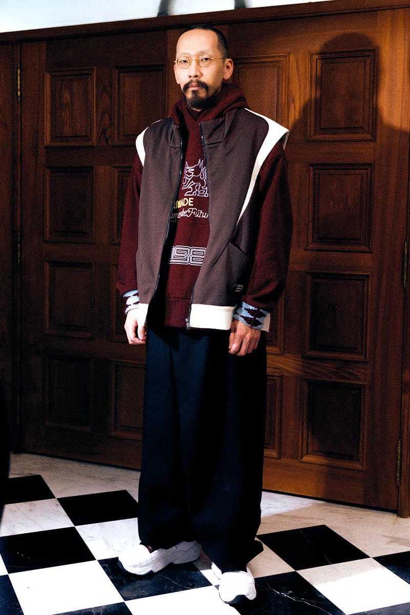 NAMESAKE fall winter 2021 Contour Line collection lookbook Jordan NBA Basketball 