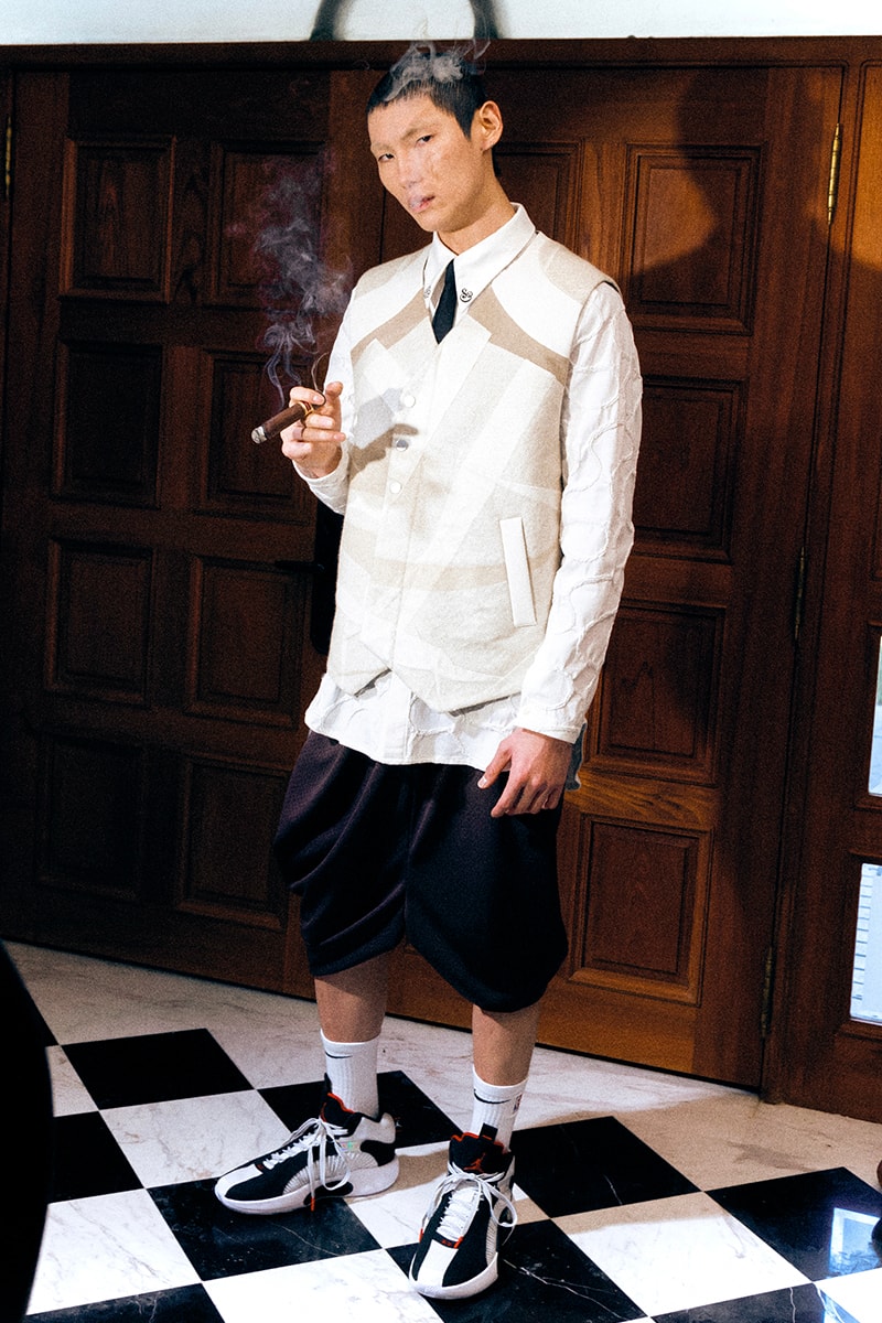 NAMESAKE fall winter 2021 Contour Line collection lookbook Jordan NBA Basketball 