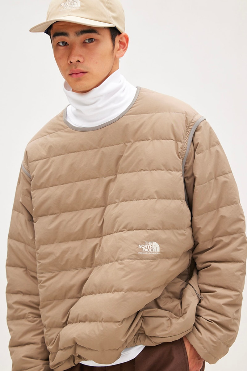 Nanamica Blends Urban and Outdoor Aesthetics for The North Face Purple Label Capsule The North Face coolmax 65 35 balmacaan trenchcoat field jacket  denali cardigan down pullover  wind shirt long sleeve striped t  moleskin cargo pant  release info
