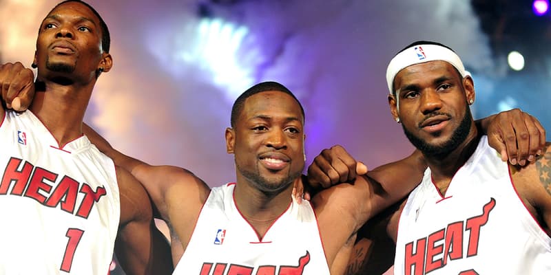 NBA Fans React to the LeBron James, Chris Bosh and Dwayne Wade Reunion NBA miami heat basketball hall of fame bill russell paul pierce