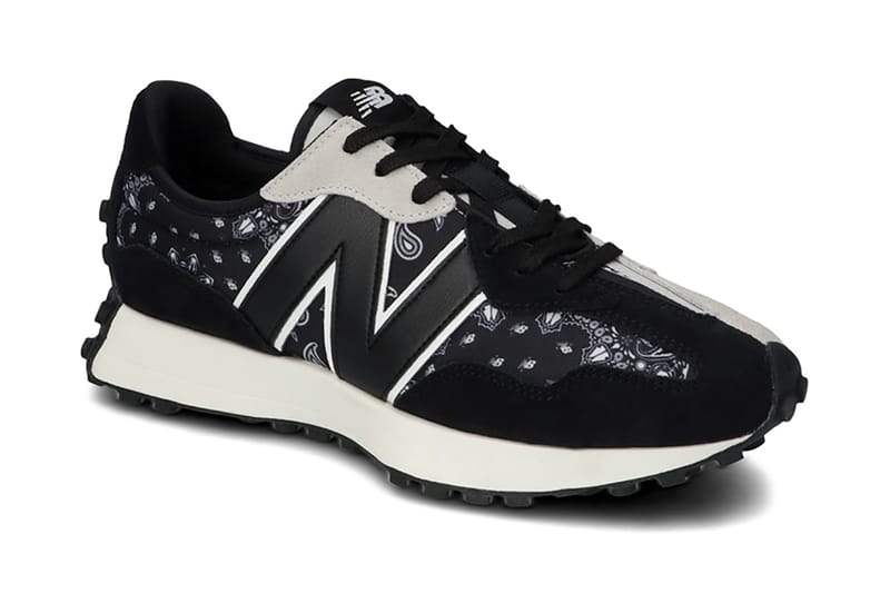 New Balance 327 Arrives With Black and White Paisley Patterns