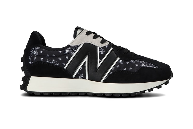 new balance 327 black white paisley MS327DEU release info date store list buying guide photos price 