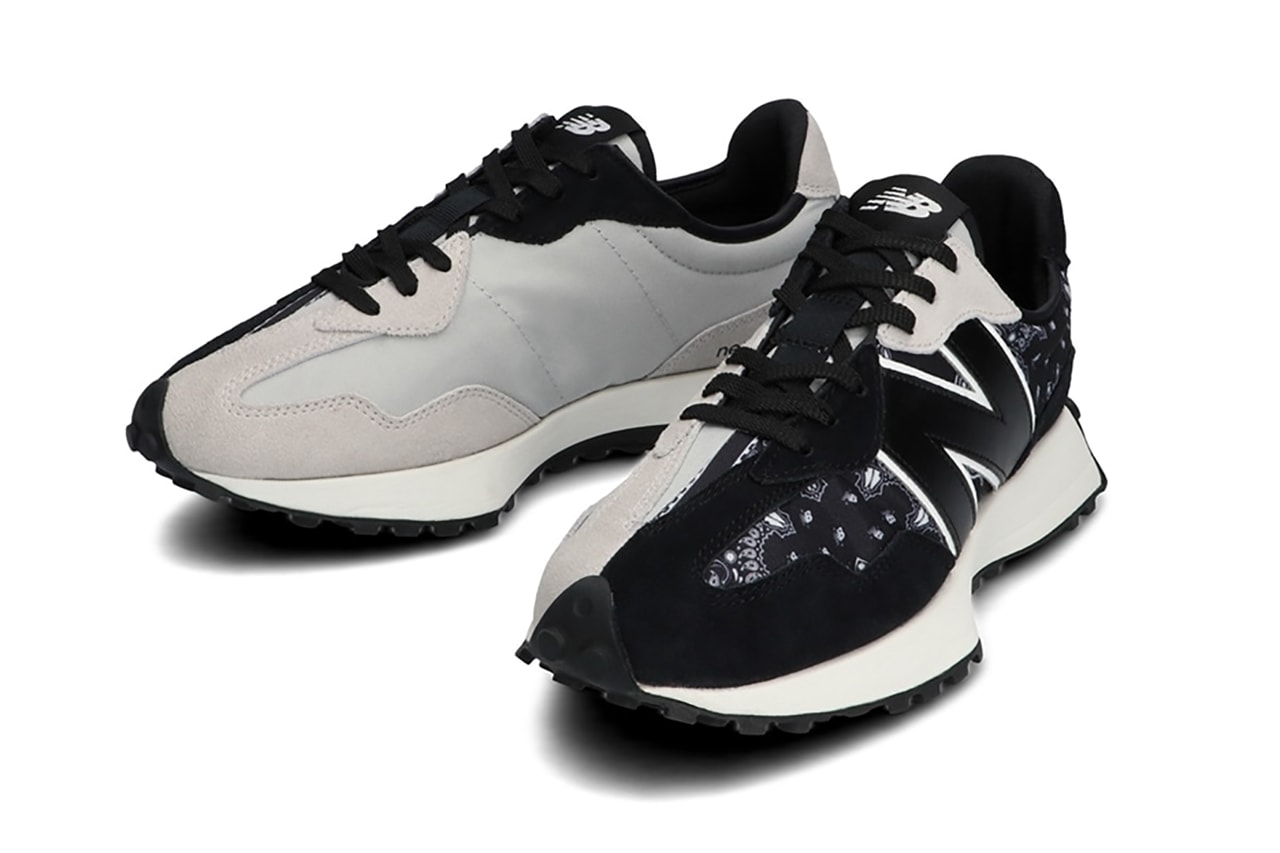 new balance 327 black white paisley MS327DEU release info date store list buying guide photos price 
