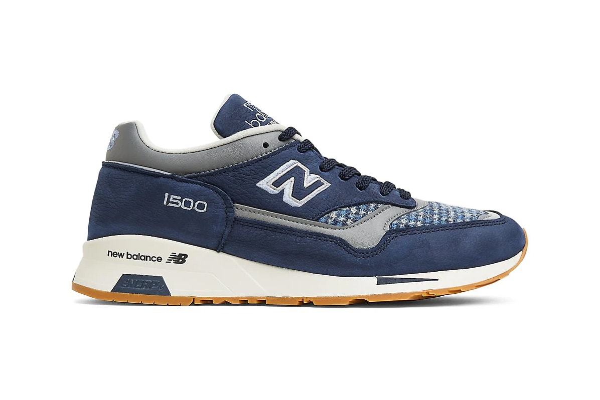new balance 991 1500 houndstooth made in england navy blue beige silver grey official release date info photos price store list buying guide
