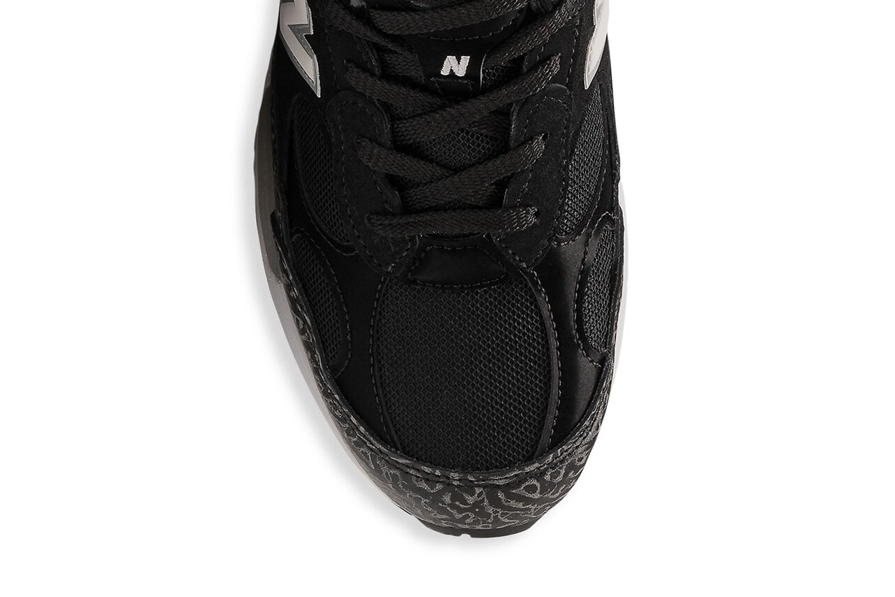 new balance 992 black gray elephant print release info date store list buying guide photos saks fifth avenue 