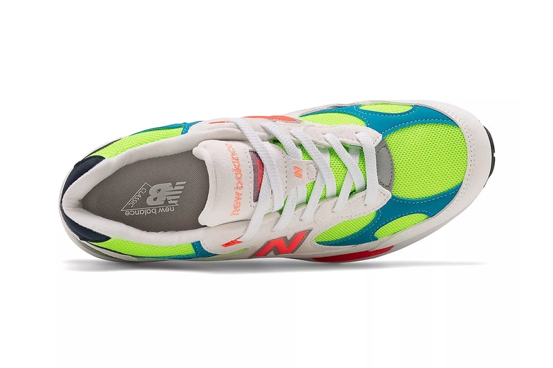 new balance 992 white green orange blue M992DA release info store list buying guide photos price