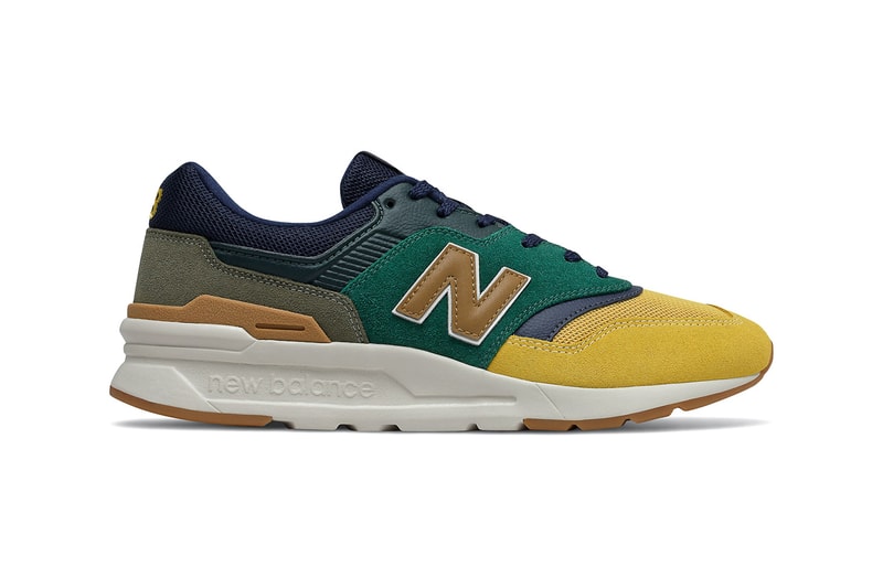 New Balance 997H "Spruce/Gold" "Burgundy/Navy" release information sneaker colorway