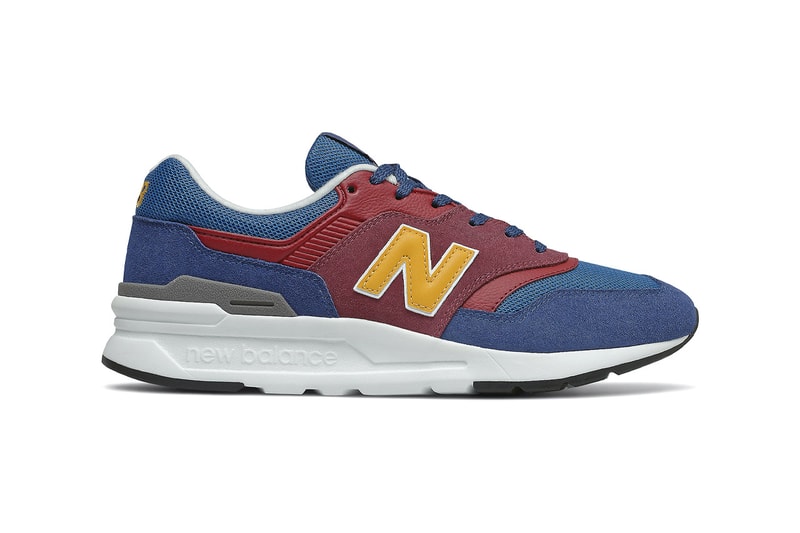 New Balance 997H "Spruce/Gold" "Burgundy/Navy" release information sneaker colorway