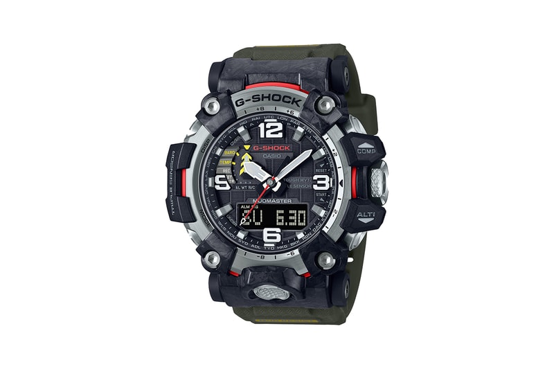 Mudmaster Becomes The First G-SHOCK To Use a Forged Carbon Case