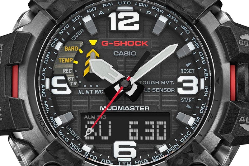 Mudmaster Becomes The First G-SHOCK To Use a Forged Carbon Case