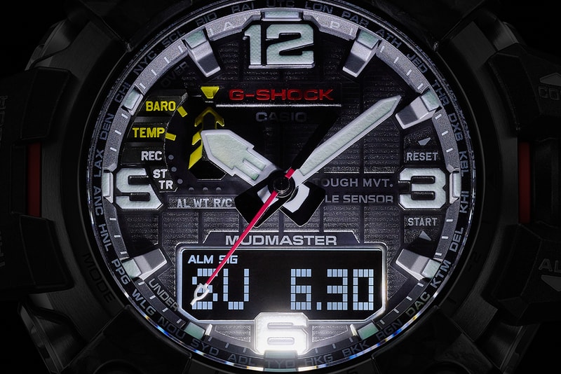 Mudmaster Becomes The First G-SHOCK To Use a Forged Carbon Case