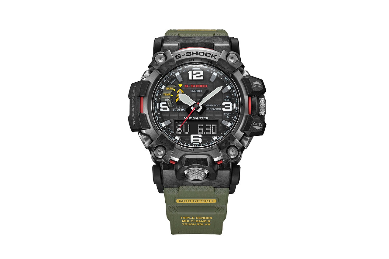 Mudmaster Becomes The First G-SHOCK To Use a Forged Carbon Case