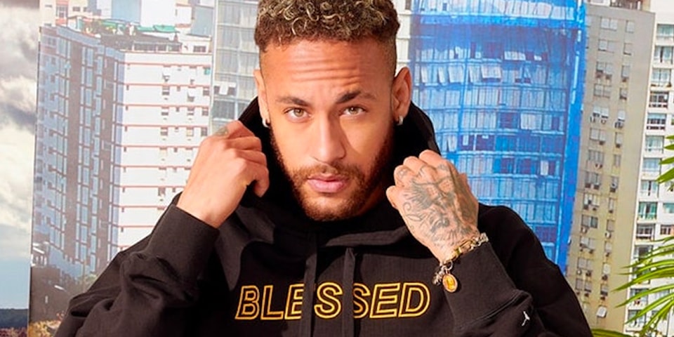 Neymar Wearing Louis Vuitton Camo Sweats & Tee With Prada Sneakers