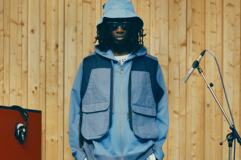 Nicholas Daley Explores Black Folk and Blues in SS22 “Blue Quilt” Collection